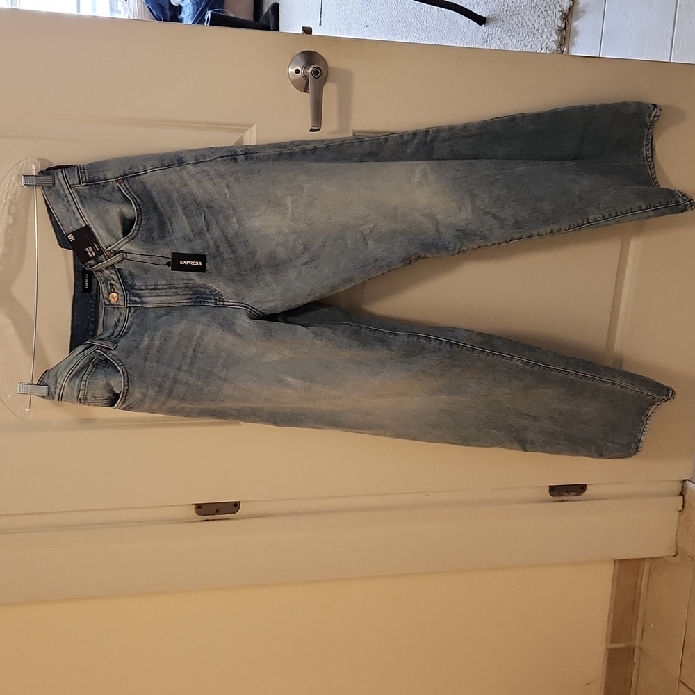 Express Jeans size 14R. New with tags. Light wash.